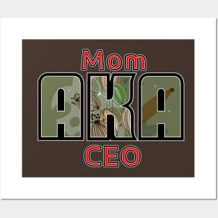 Mom Also Known as CEO Posters and Art